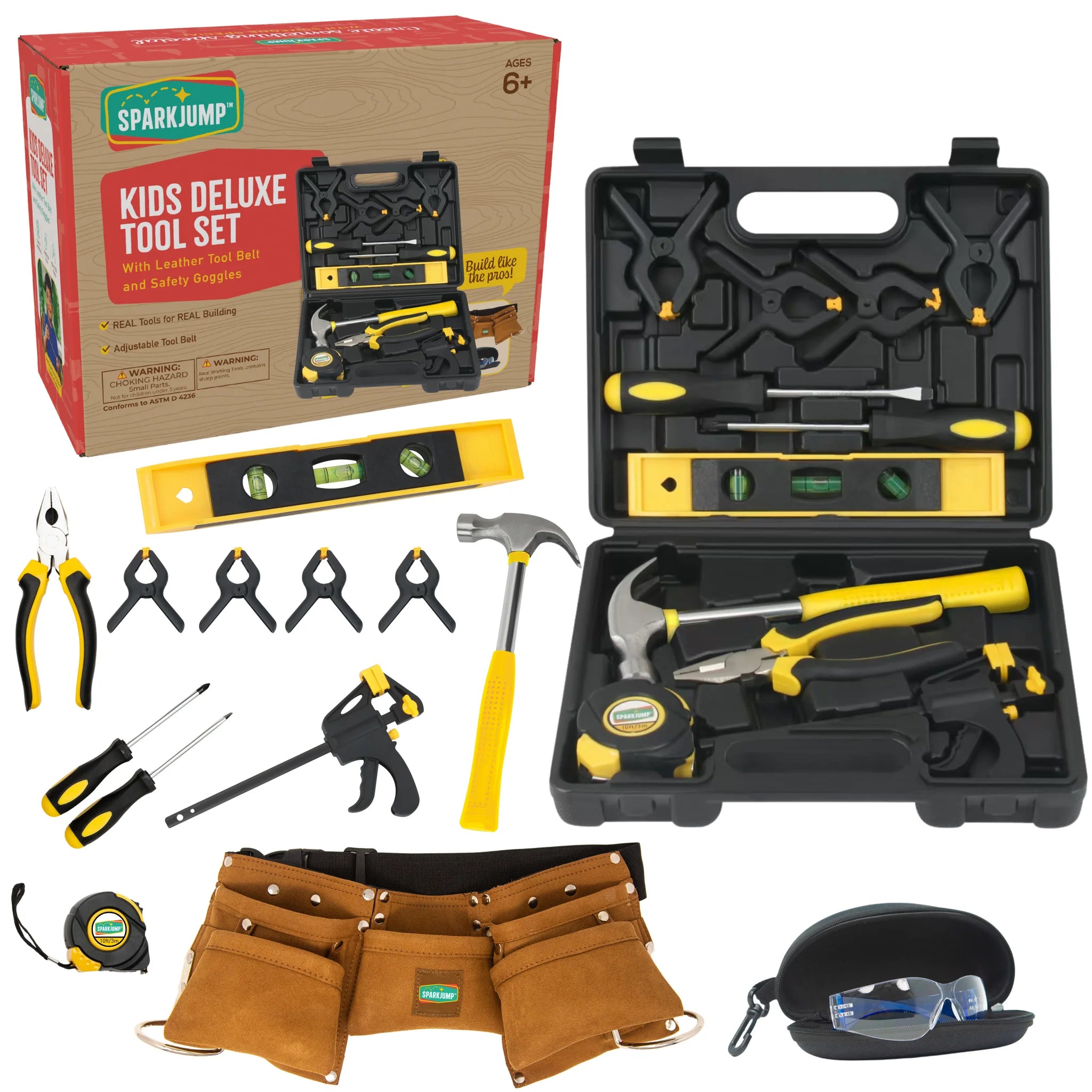Kids Deluxe Tool Set