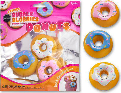 Sticky Bubble Blobbies - Donuts