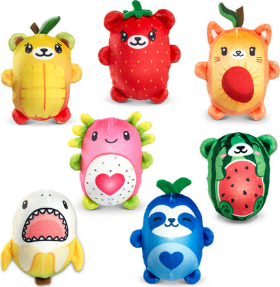 Bubble Stuffed Squishy Friends - Fruit Mashup Edition