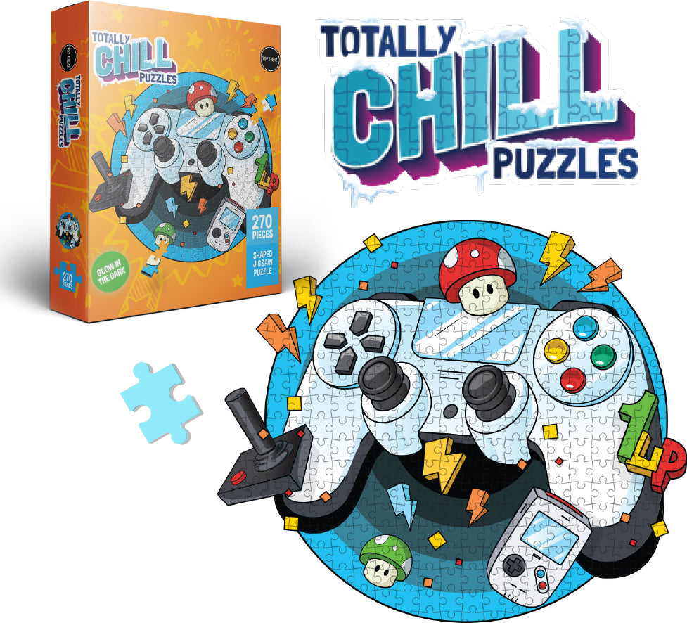 Totally Chill Puzzles -Glow-in-the-Dark Gamer