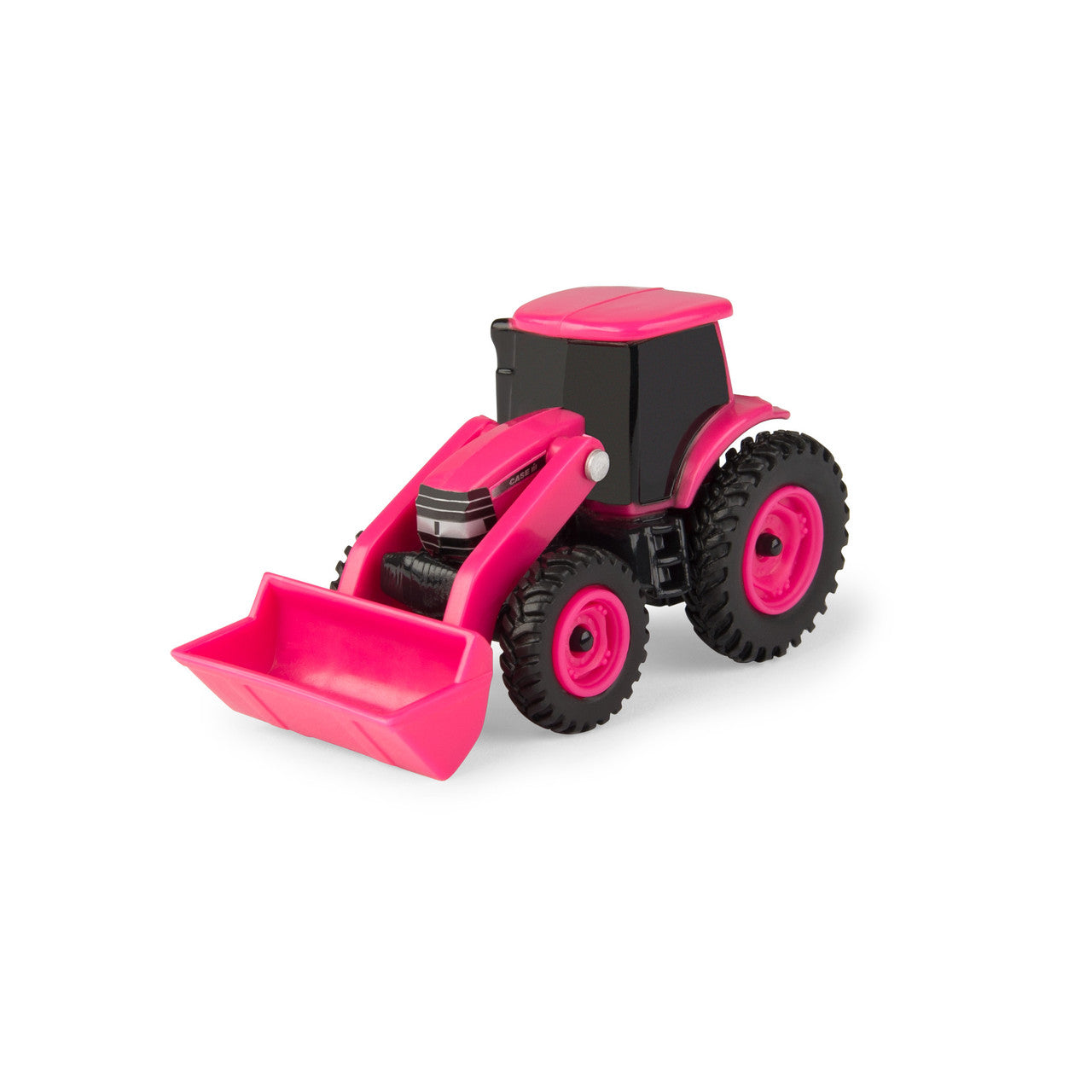 Pink Tractor Toy with Loader