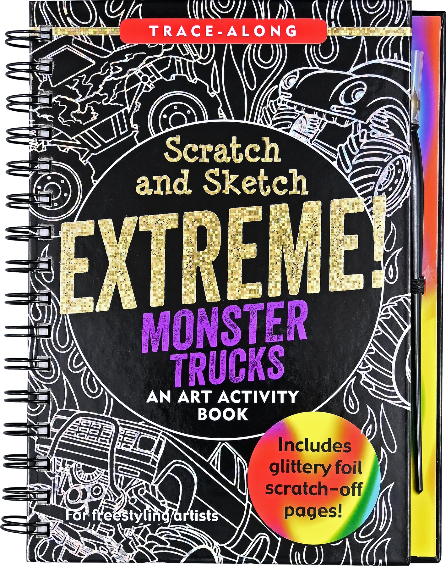 Scratch & Sketch Extreme! Monster Trucks