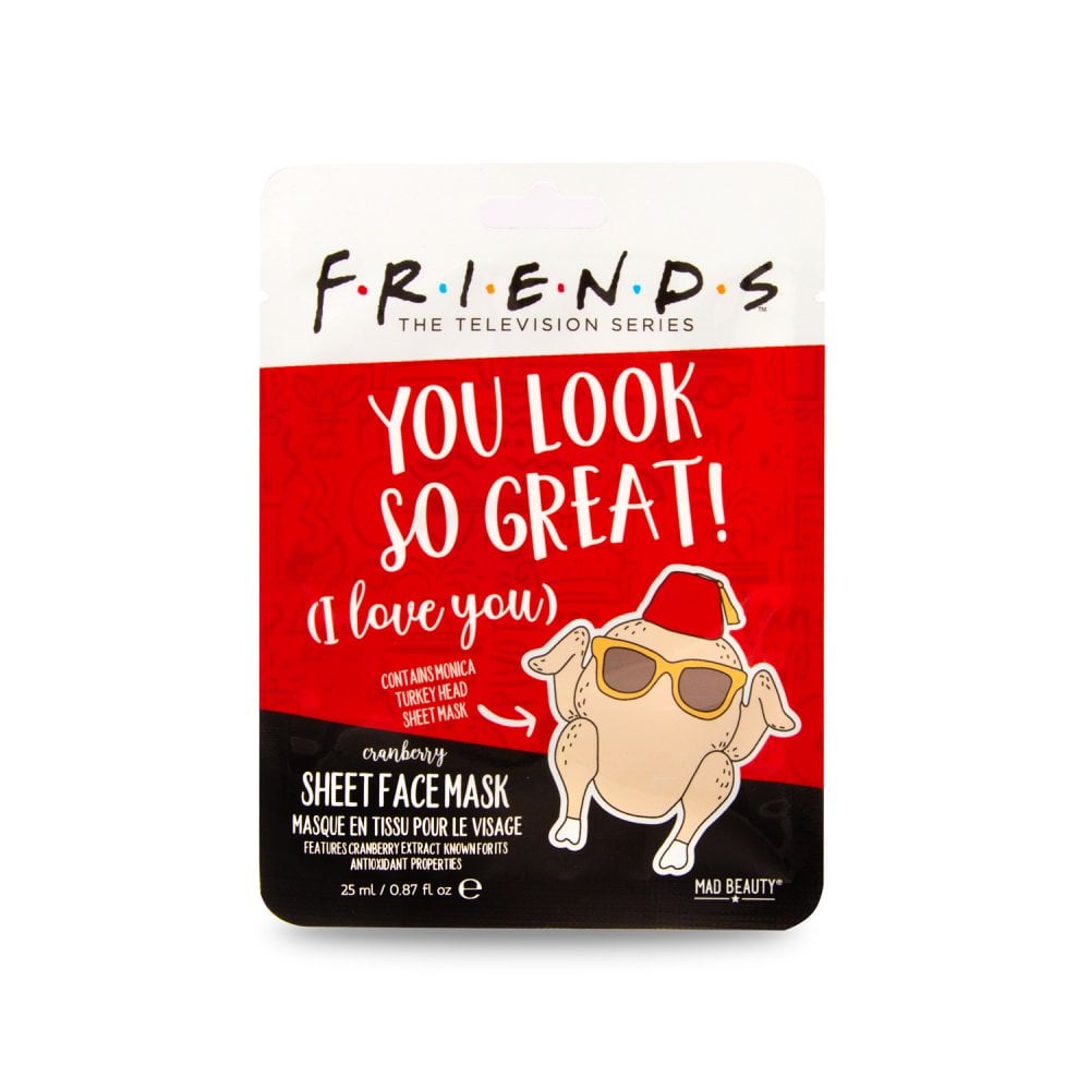 Friends Turkey Face Mask