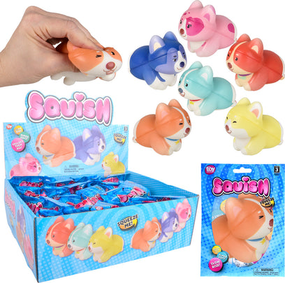 4" Squish Corgi (sold individually)