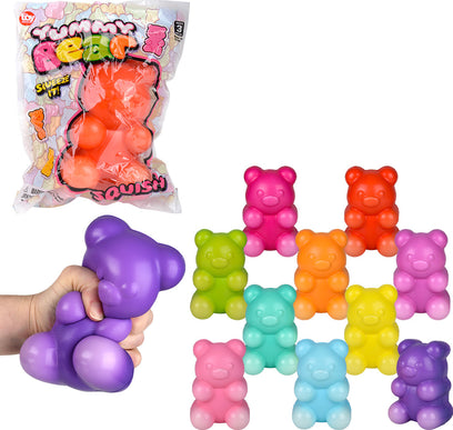 6" Squish Yummy Bears (sold individually)