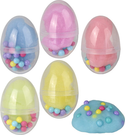 2.4" Crunchy Clay Slime Egg 24ct