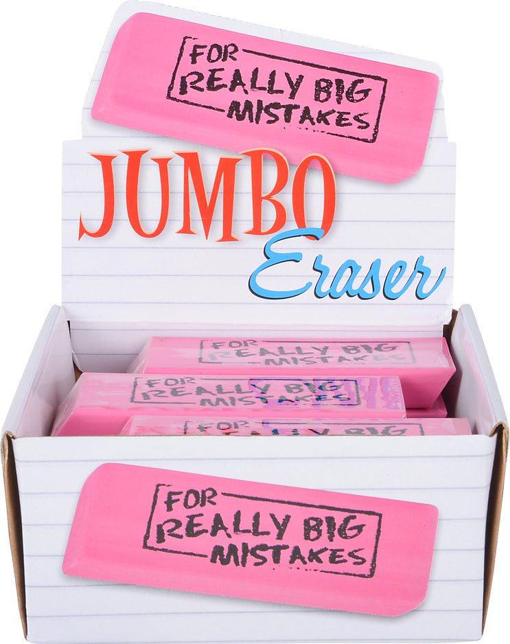 Jumbo Big Mistake Wedge Eraser
