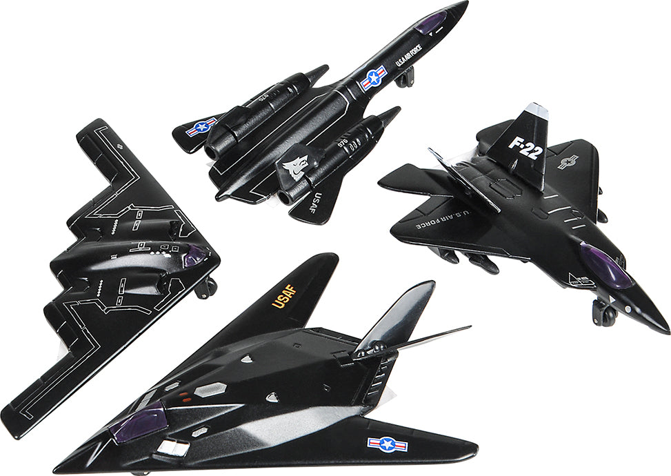5" Die-cast Pullback Stealth Bomber