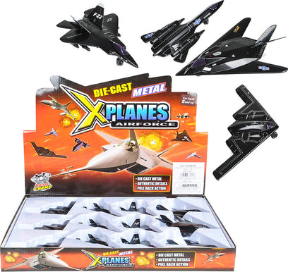 5" Die-cast Pullback Stealth Bomber