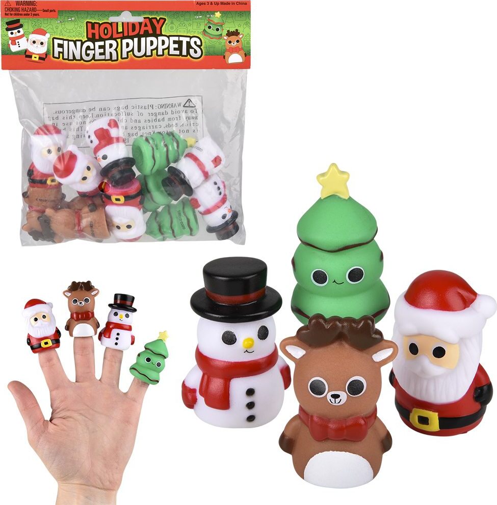 Christmas Finger Puppet 2" (assorted)