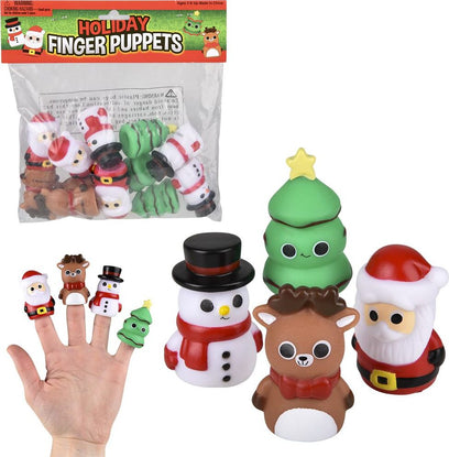 Christmas Finger Puppet 2" (assorted)