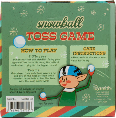 Snowball Toss Game