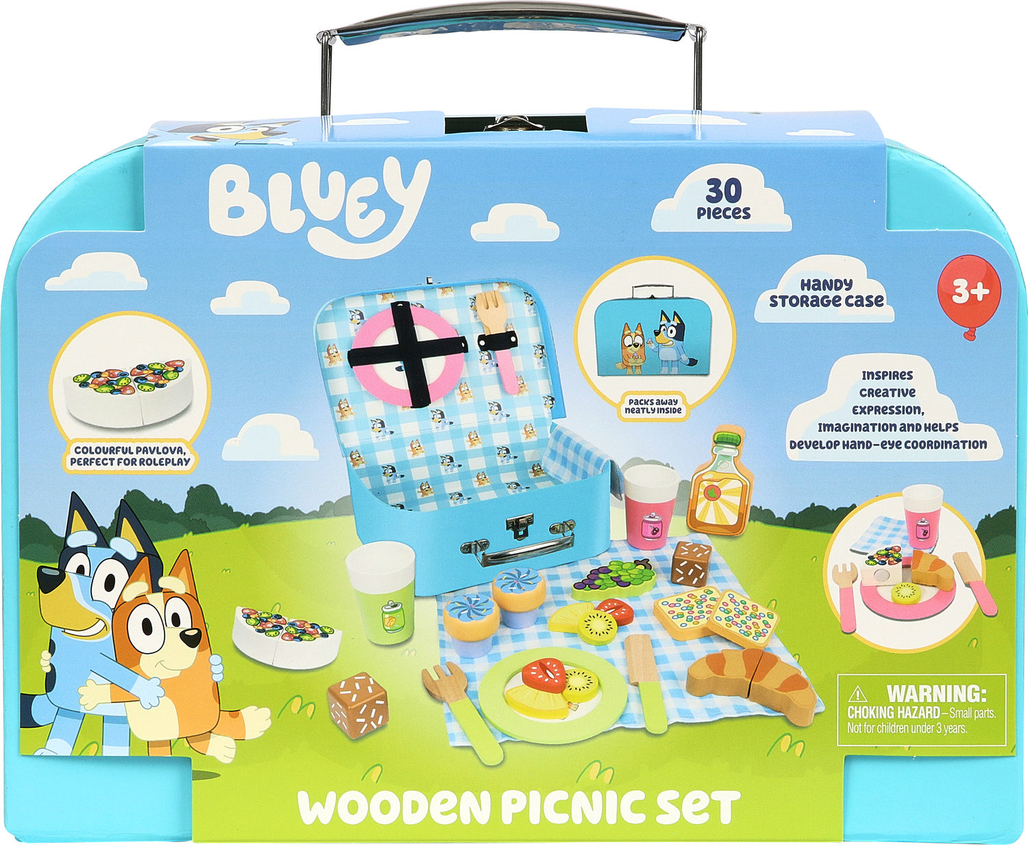Bluey Wooden Picnic Set