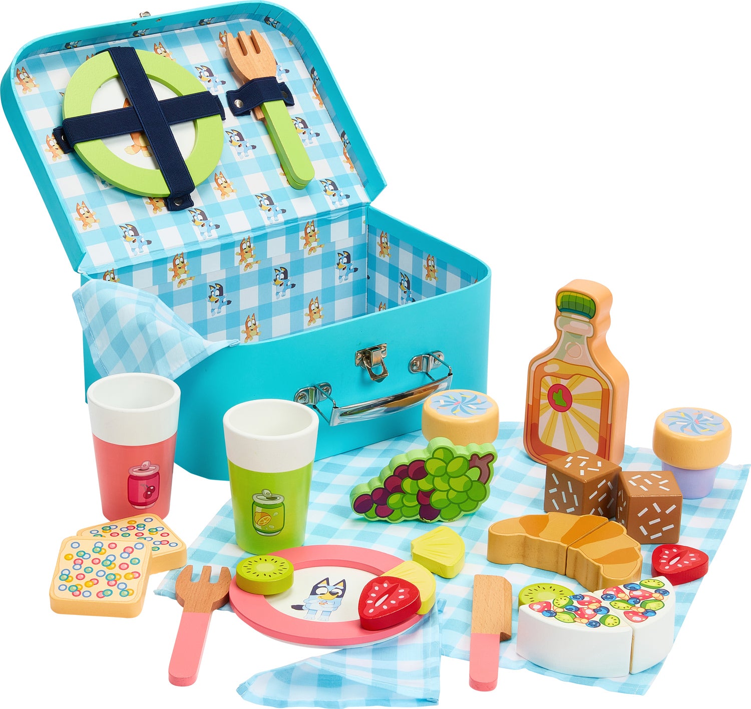 Bluey Wooden Picnic Set
