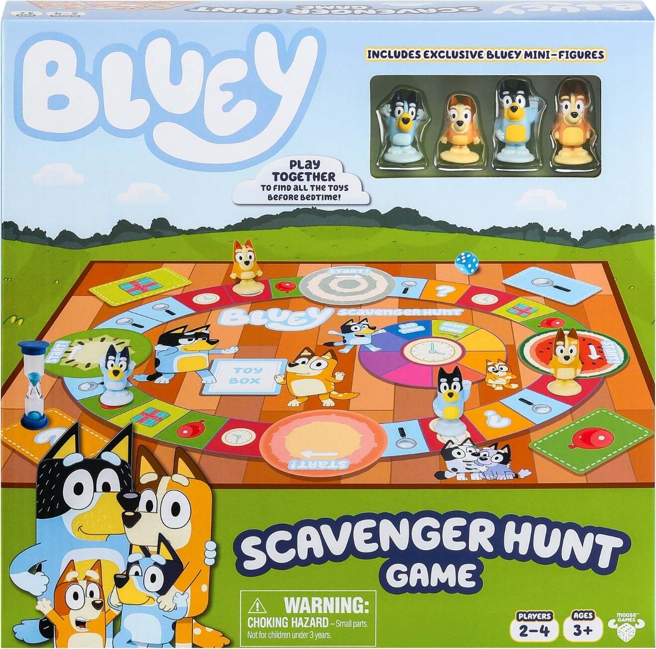 Moose Toys Bluey Scavenger Hunt Game