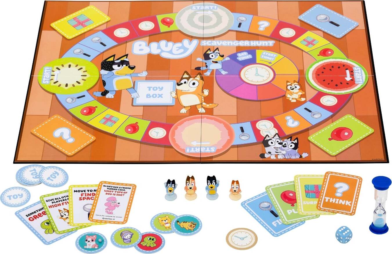 Moose Toys Bluey Scavenger Hunt Game
