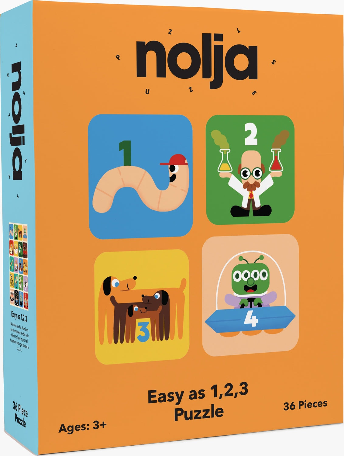 Nolja Easy as 1,2,3 36pc Jigsaw Puzzle