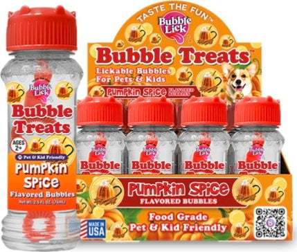 Bubblelick Pumpkin Spice Flavored Bubbles