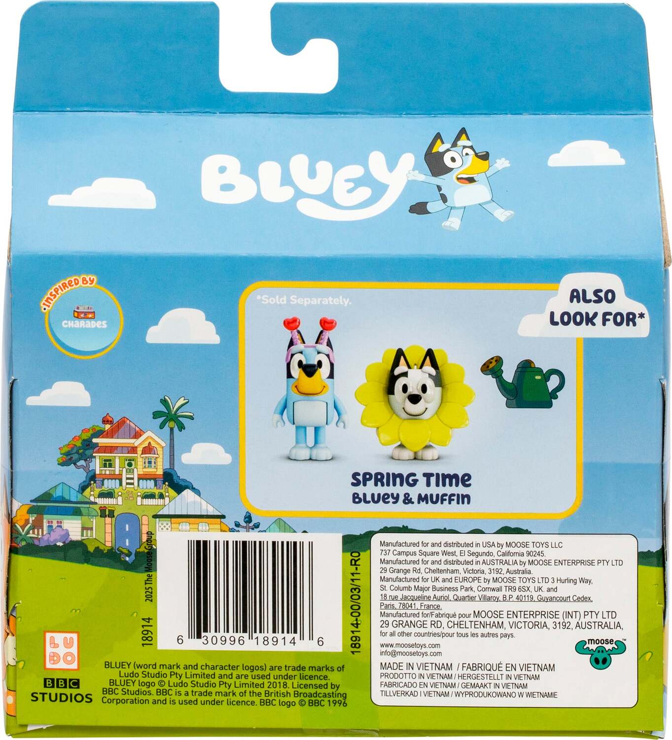 Bluey Figure 2-Pack (assorted)
