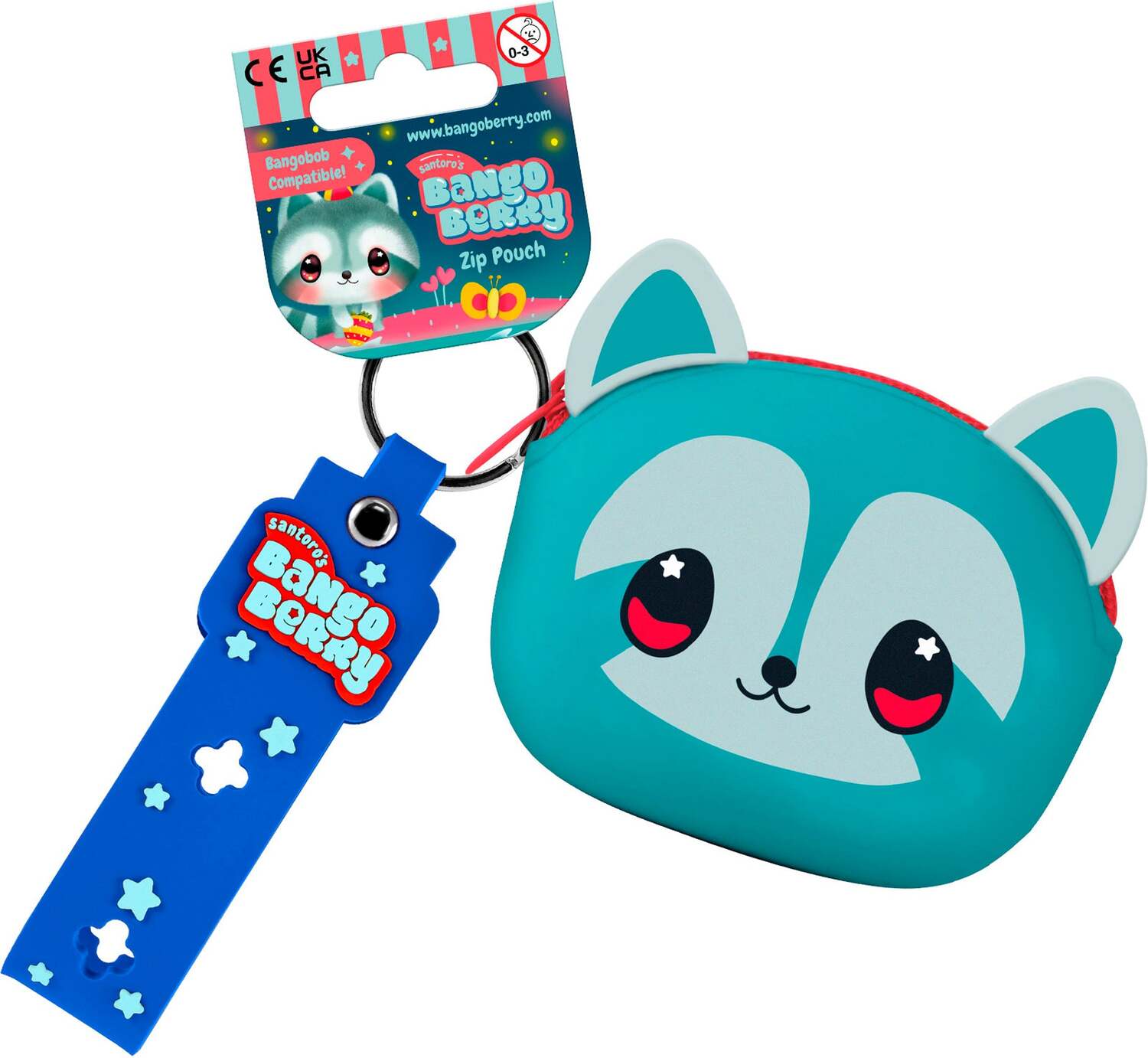 Bangoberry Remy Raccoon Pouch