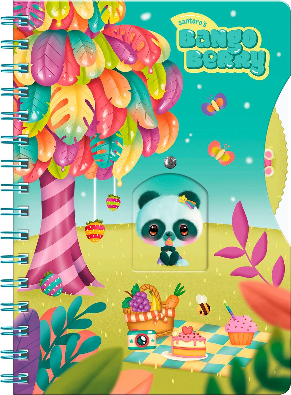 Bangoberry Story Wheel Notebook Picnic on the Hill
