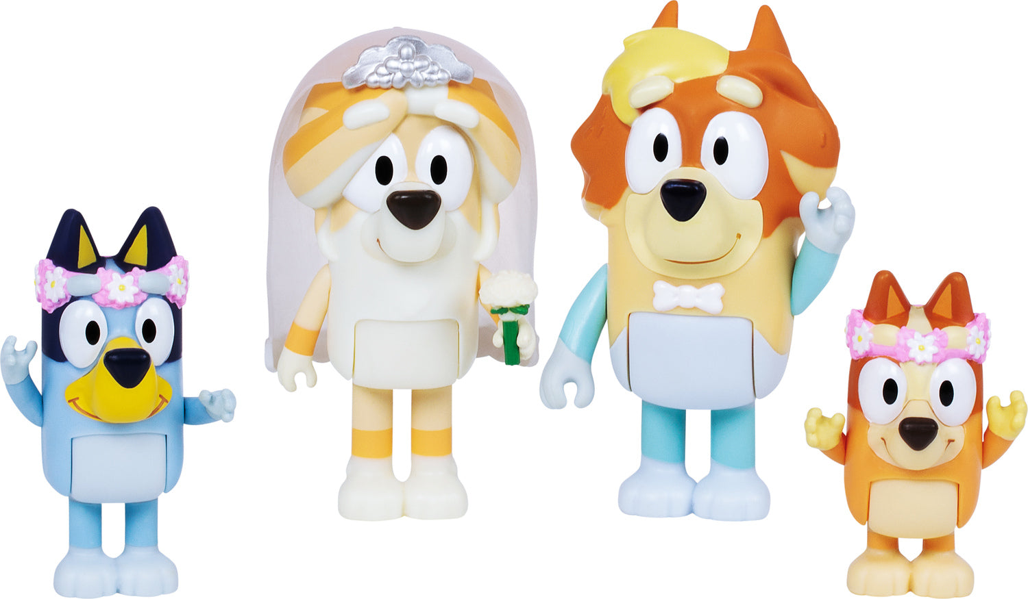 Bluey S11 4PK Figurine Set