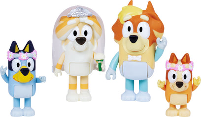 Bluey S11 4PK Figurine Set