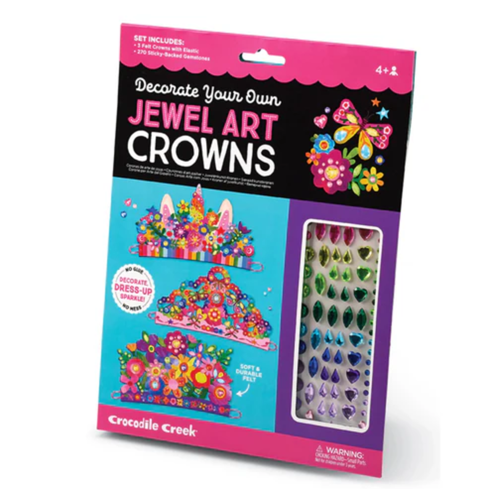 Jewel Art Crowns - Unicorn Flowers