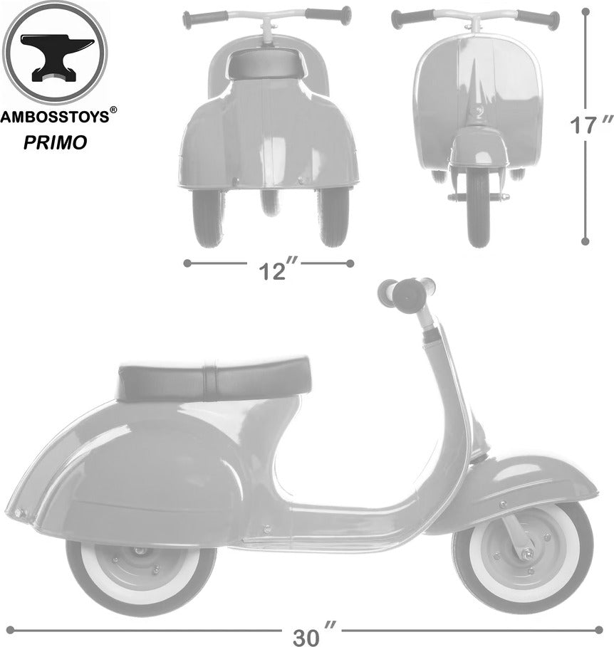 Primo Classic Kids Ride-On (Blue)