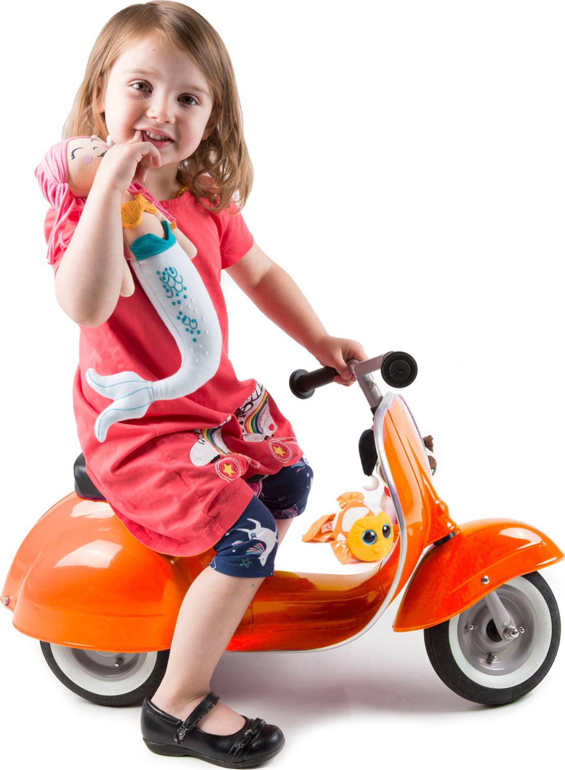 Primo Classic Kids Ride-On (Orange)