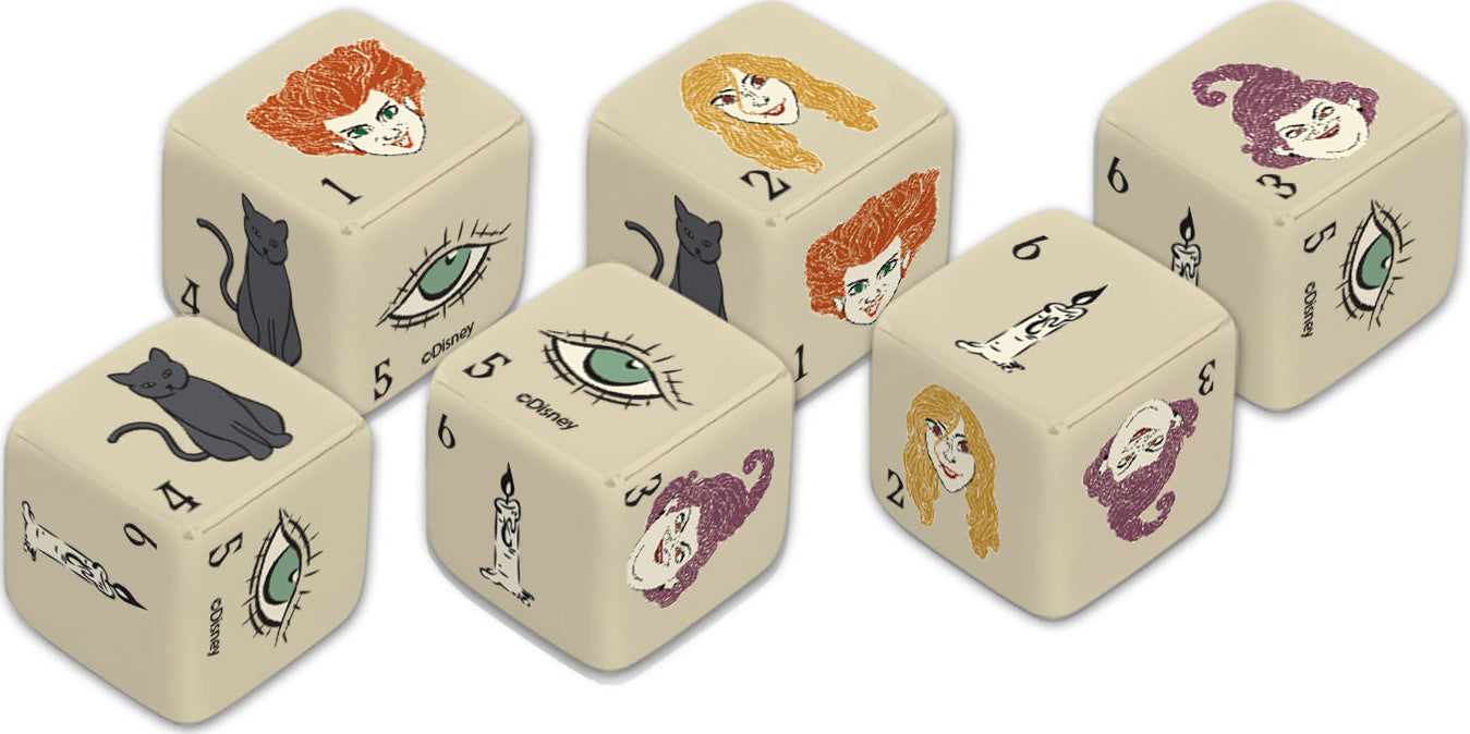 Disney Hocus Pocus Dice Set