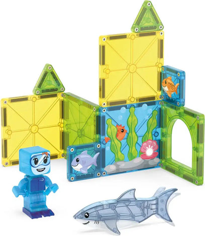 Magna-Tiles Shark Dive 13-Piece Set