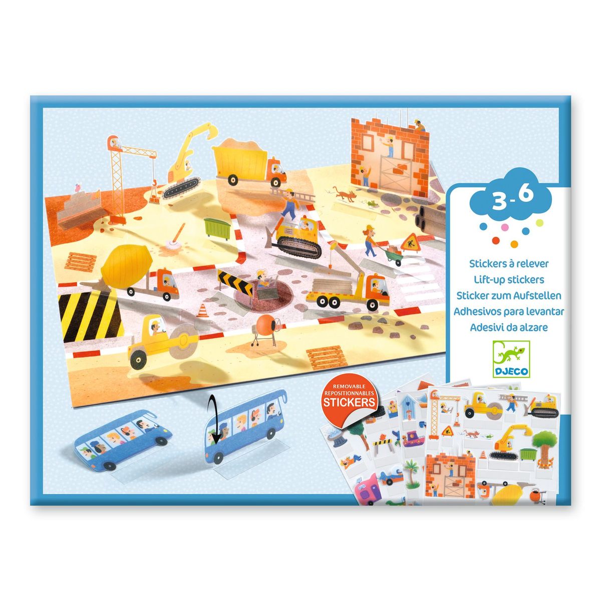 Lift Up Stickers - Vehicles