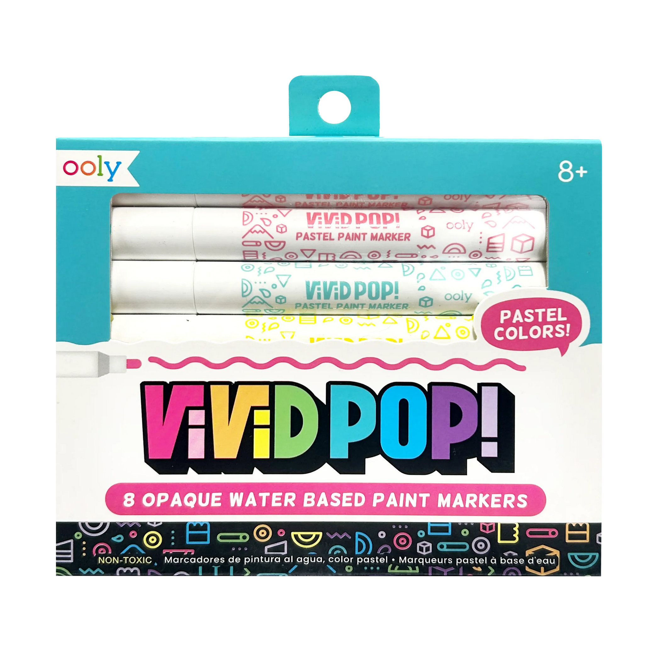 Vivid Pop! Paint Markers - Pastel