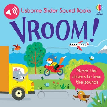Slider Sound Book: Vroom!