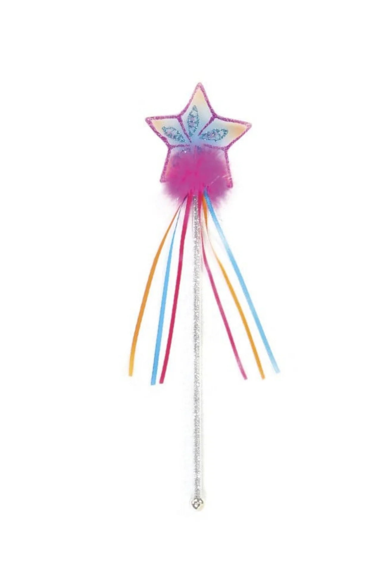 Glitter Rainbow Wand - Hot Pink