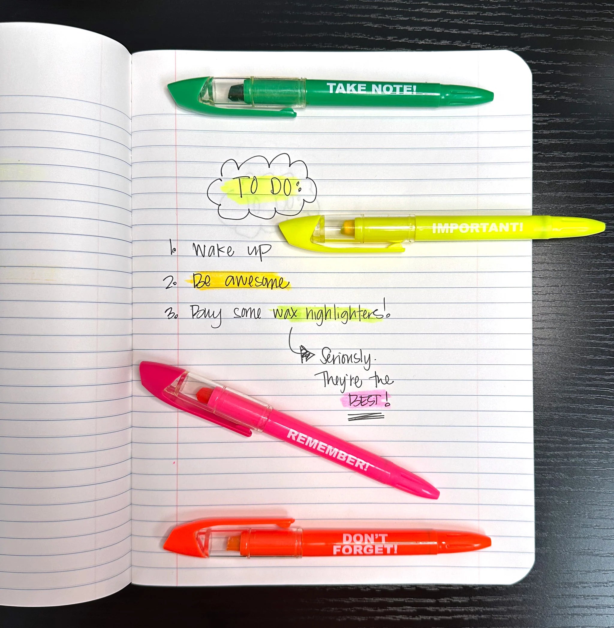 Wax Highlighter Set