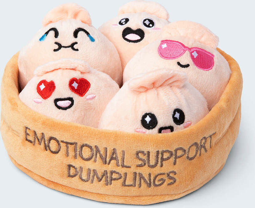 Emotional Support Dumplings - Cuddly Plush Comfort Food