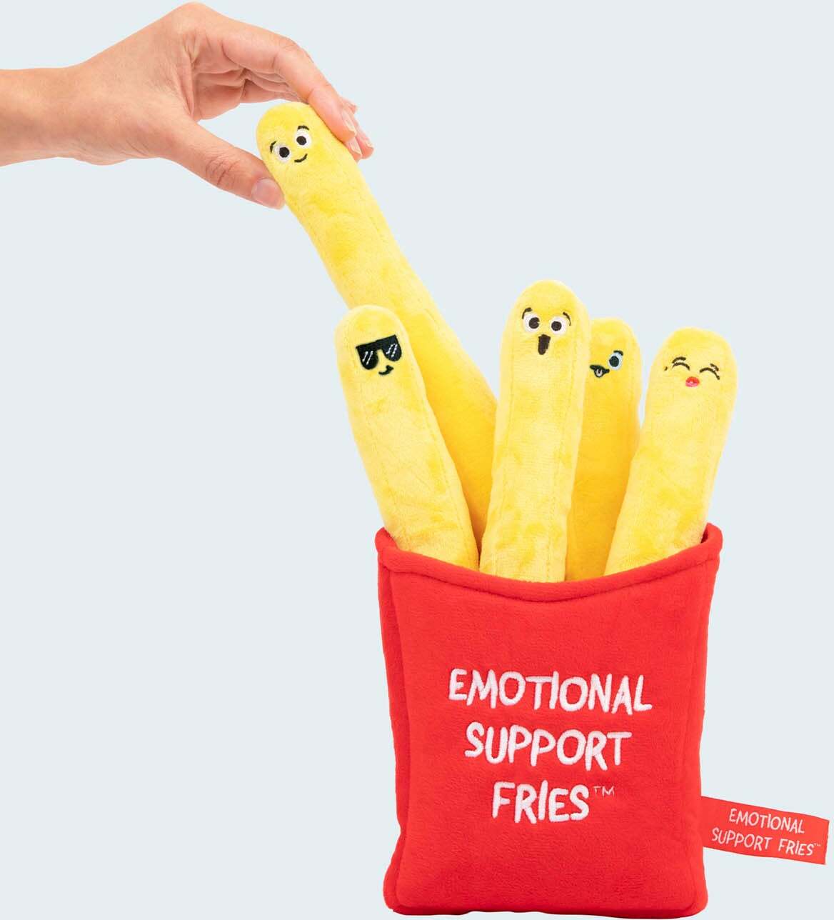 Emotional Support Fries - Cuddly Plush Comfort Food