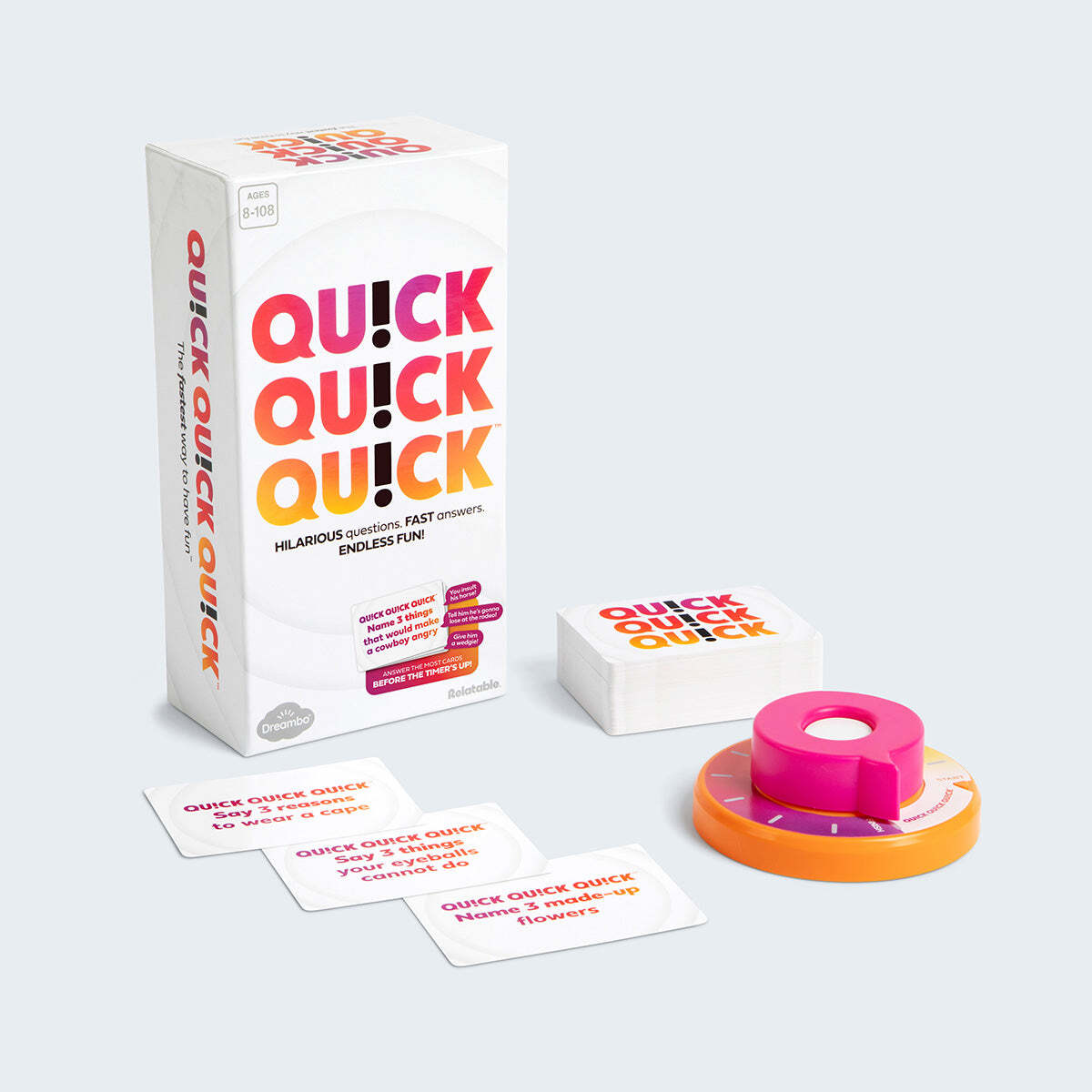QU!CK QU!CK QU!CK, Unleash Your Inner Funny With The Ultimate Party Games