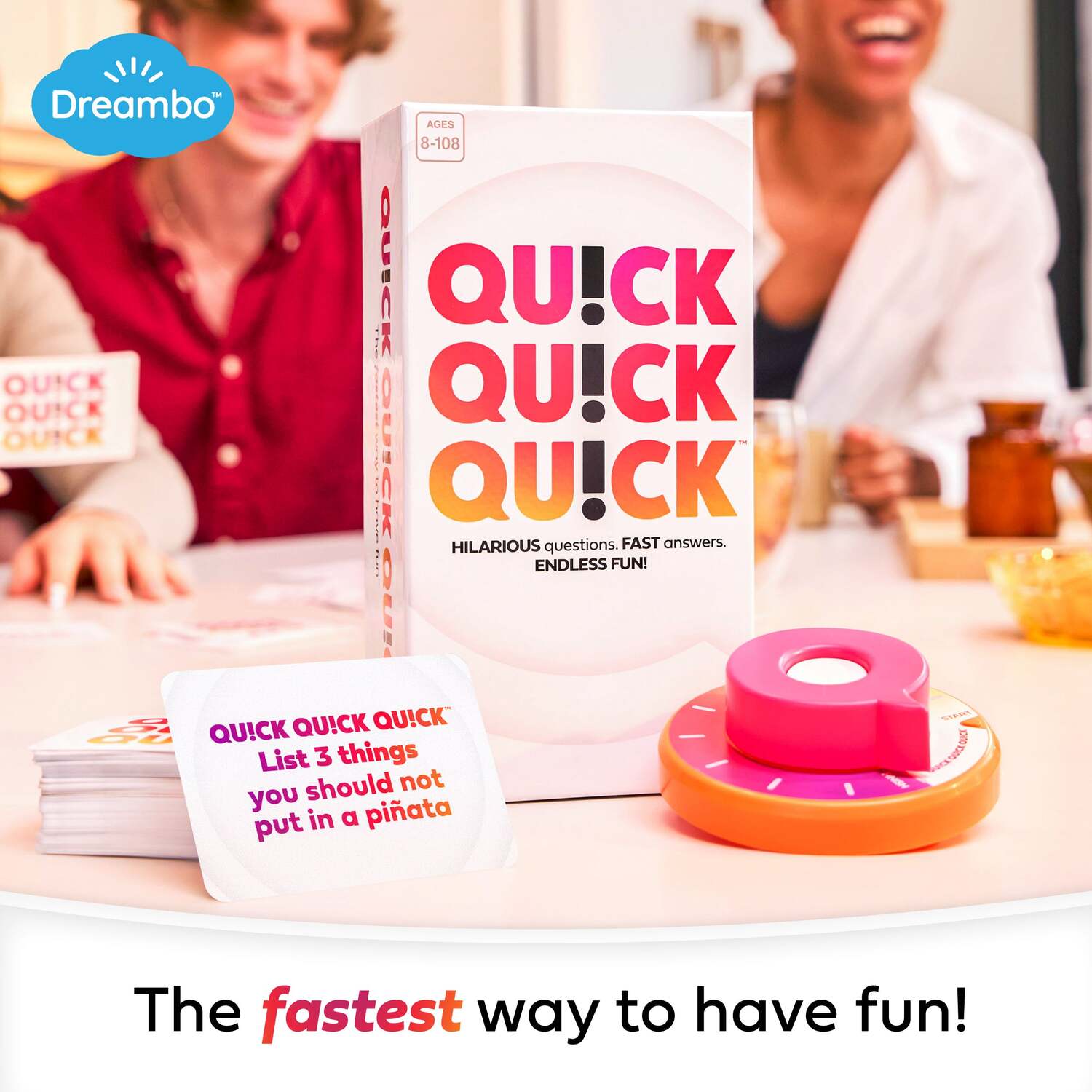 QU!CK QU!CK QU!CK, Unleash Your Inner Funny With The Ultimate Party Games