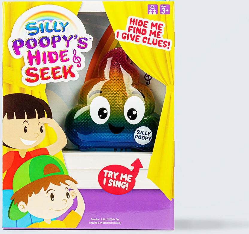 Silly Poopy's Rainbow Poop Hide and Seek