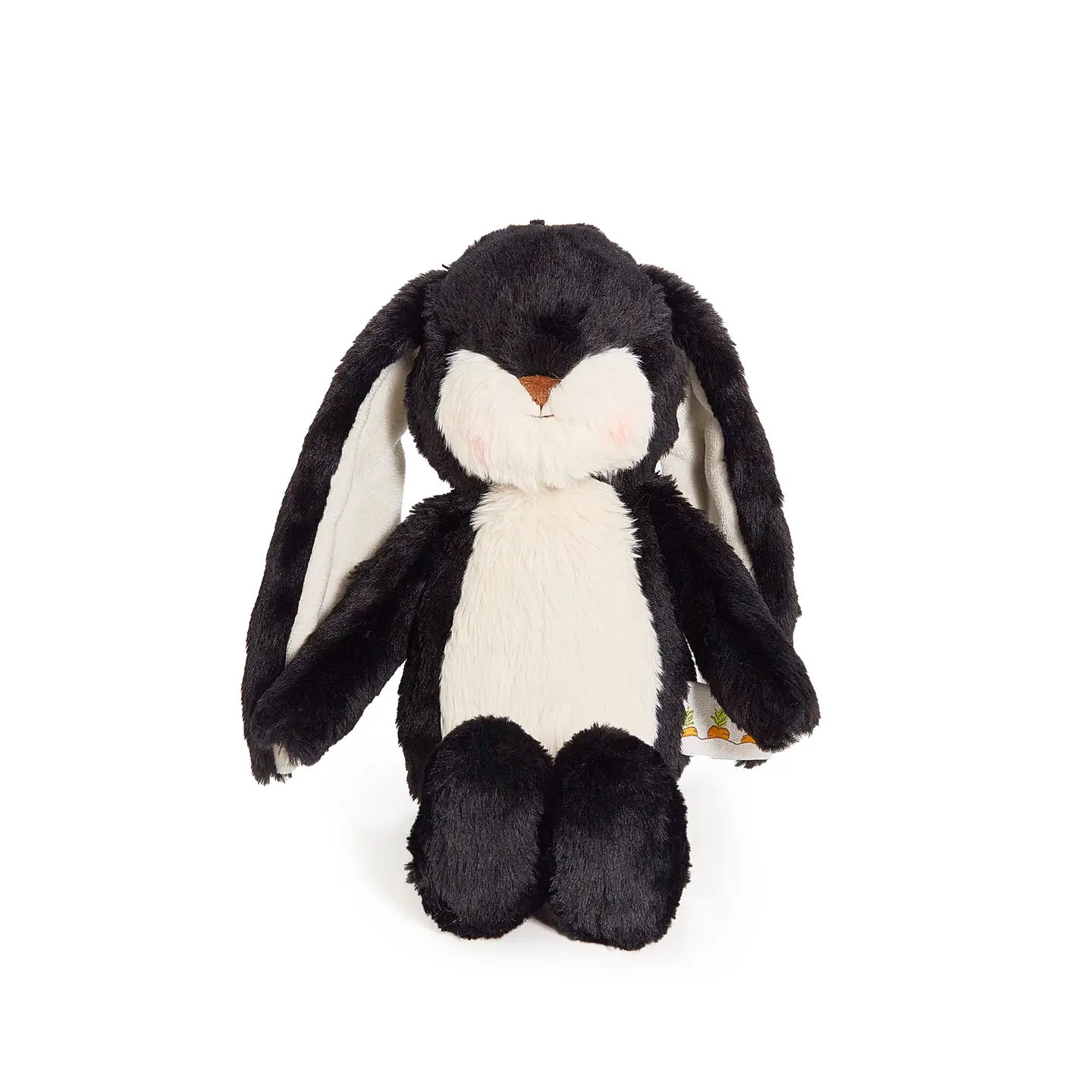 Wee 8" Floppy Nibble Bunny - Black