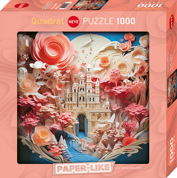 White Castle Paper-Like Puzzle 1000 pc