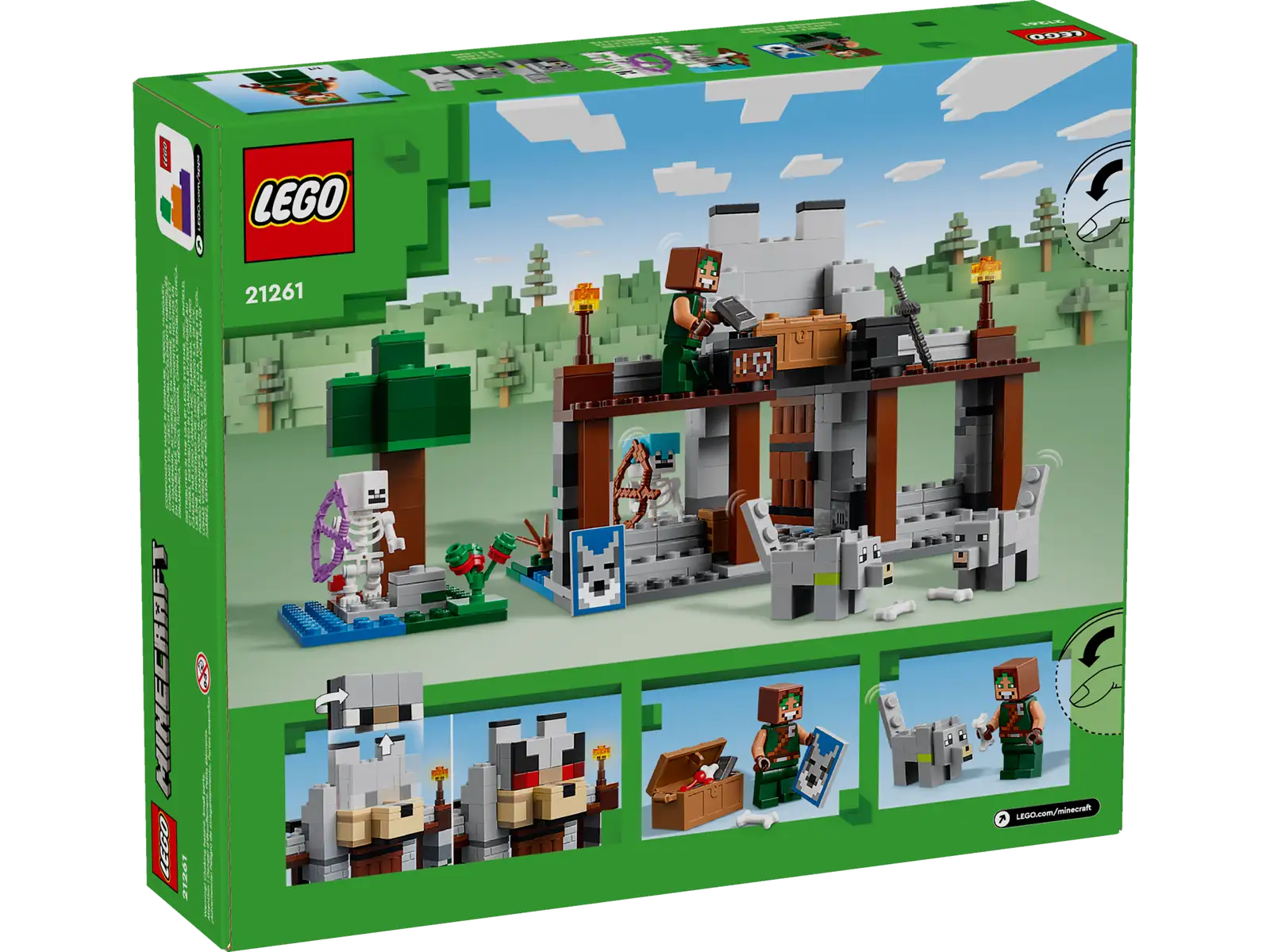 Lego Minecraft The Wolf Stronghold