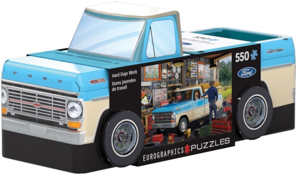 Hard Days Work Pickup Truck Puzzle