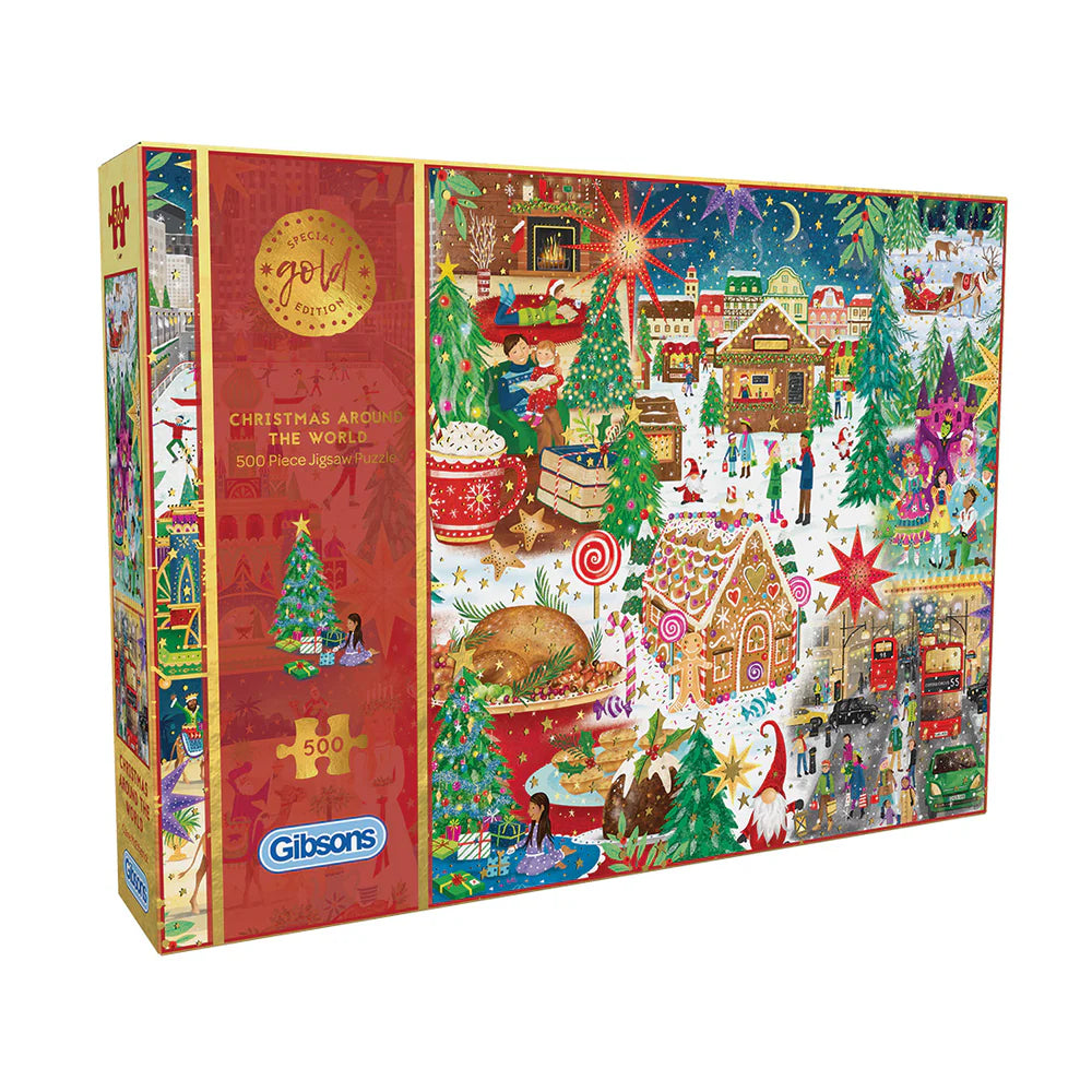 Christmas Around the World, 500 pc puzzle