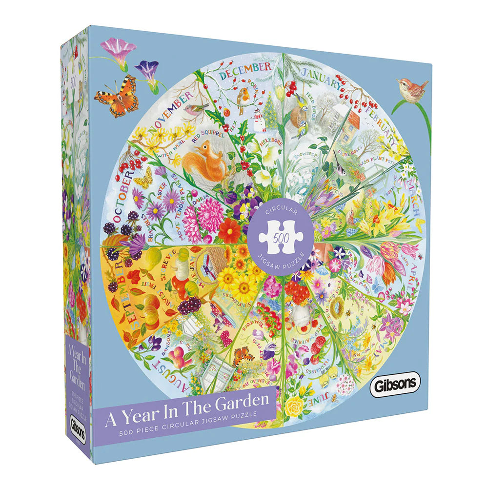 A Year in the Garden 500 pc Puzzle