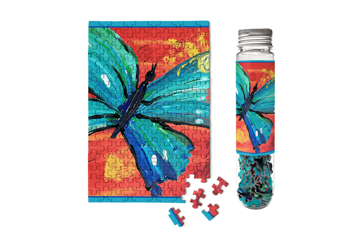 Yellow Butterfly Micropuzzle