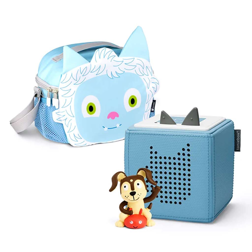 Tonies Starter Set - Blue + Yeti Buddy Bag